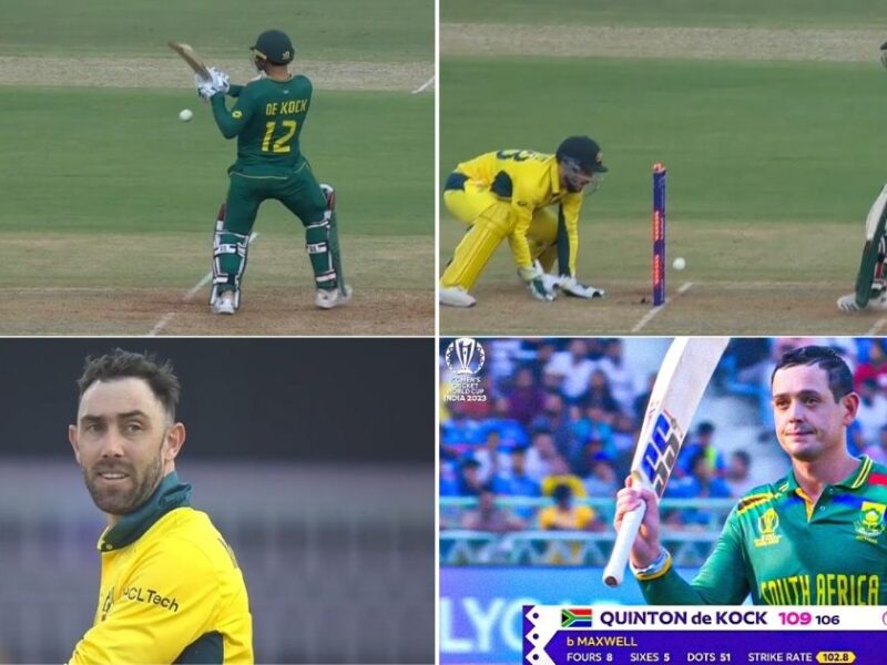 AUS vs SA: Watch: Quinton de Kock's Bizarre Dismissal As He Gets Bowled While Attempting Reverse-Pull