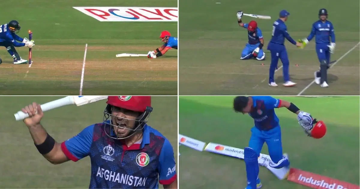 ENG vs AFG: Watch - Rahmanullah Gurbaz Absolutely Angry After Getting ...