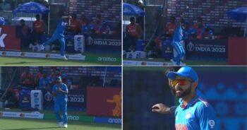 IND vs PAK: Watch - Shardul Thakur Takes A Brilliant Catch At Boundary Ropes To Dismiss Rahmanullah Gurbaz In ICC World Cup 2023