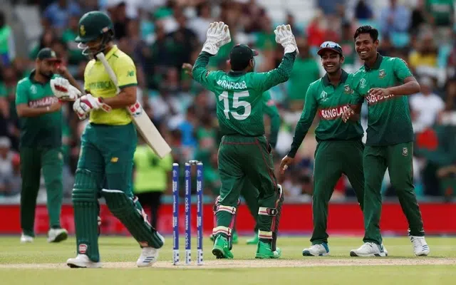 SA vs BAN Head-to-Head Records In ODIs- ICC World Cup 2023, Match 23