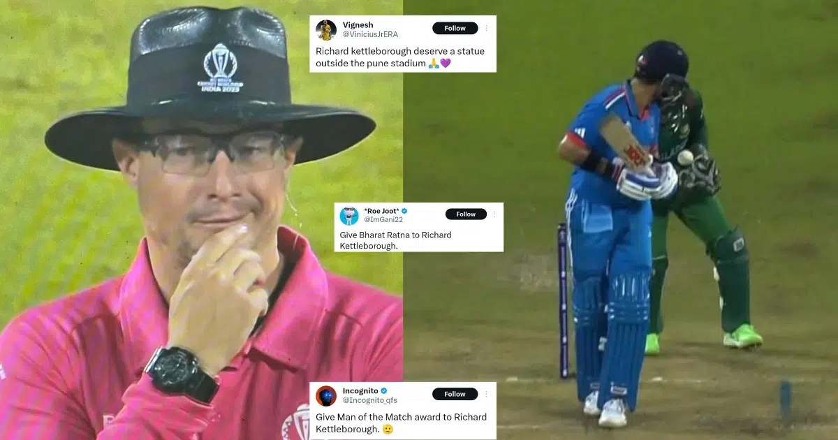 IND vs BAN: Give Him Bharat Ratna! Twitter Reacts As Richard ...