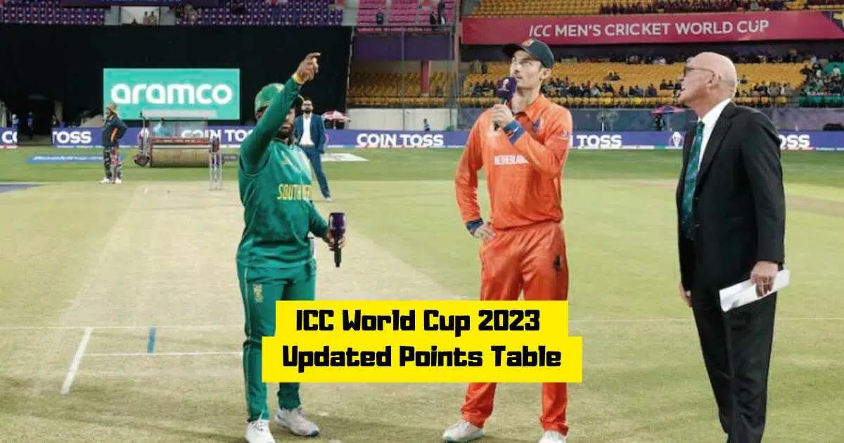 ICC Cricket World Cup 2023: Points Table, Most Runs, Most Wickets