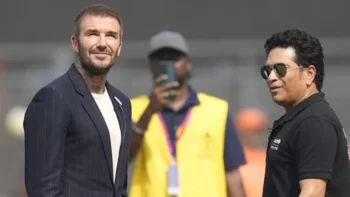 David Beckham Shares His Experience Of Watching The IND vs NZ Zemi-Final At The Wankhede Stadium