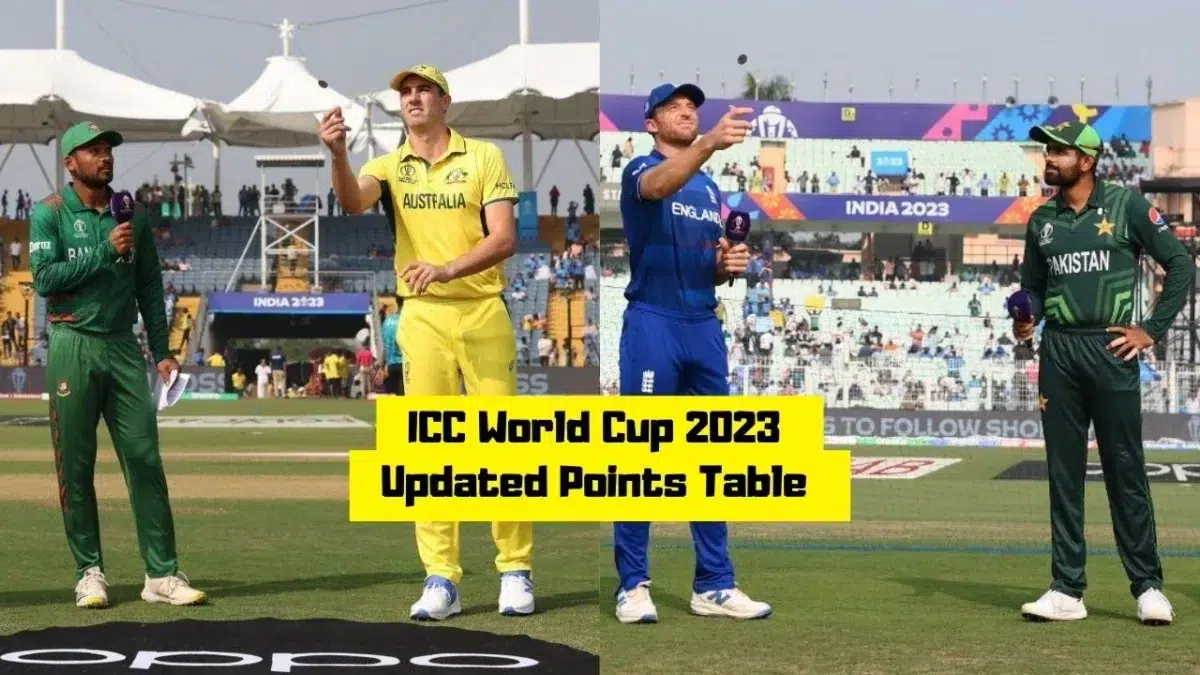 ICC World Cup Points Table 2023: Updated Standings, Most Runs