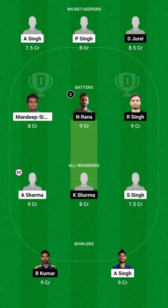 PUN vs UP Dream11 Prediction Fantasy Cricket Tips Dream11 Team Indian Domestic T20 Trophy 2023 