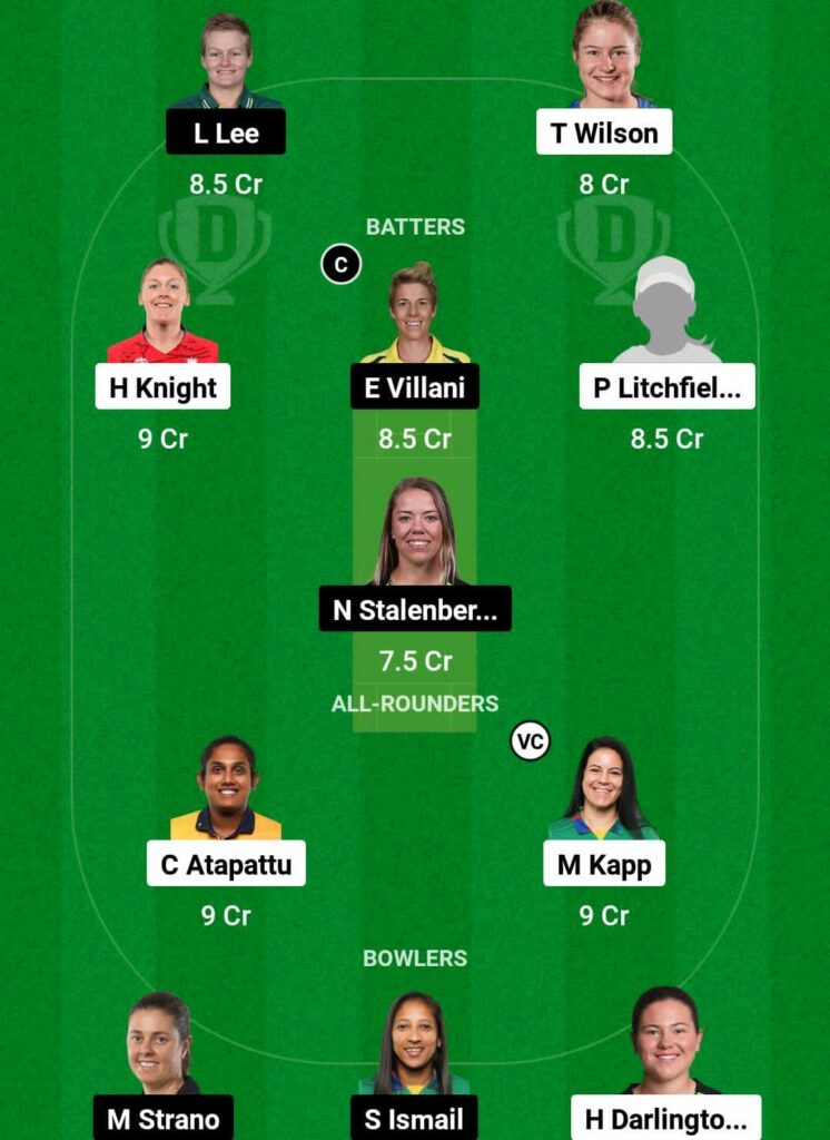 ST-W vs HB-W Dream11 Prediction Fantasy Cricket Tips Dream11 Team WBBL 2023 