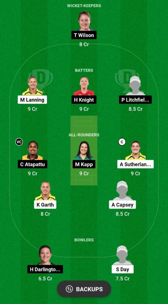 ST-W vs MS-W Dream11 Prediction Fantasy Cricket Tips Dream11 Team WBBL 2023 