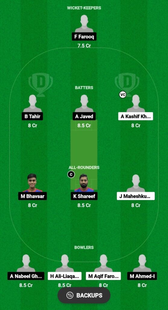 KUW-U19 vs TYR Dream11 Prediction Fantasy Cricket Tips Dream11 Team Kuwait T20 Elite Cup 2023 