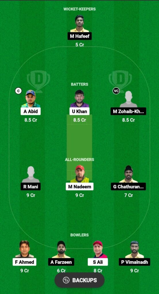 TVS vs CSG Dream11 Prediction Fantasy Cricket Tips Dream11 Team CBFS T10 League 2023