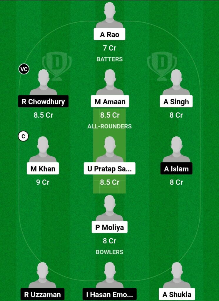 IND A U19 vs BD-U19 Dream11 Prediction Fantasy Cricket Tips Dream11 Team Quadrangular Under-19 OD 2023 