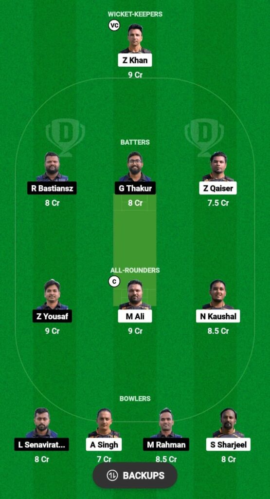 GZZ vs SOC Dream11 Prediction Fantasy Cricket Tips Dream11 Team ECS Malta T10 2023