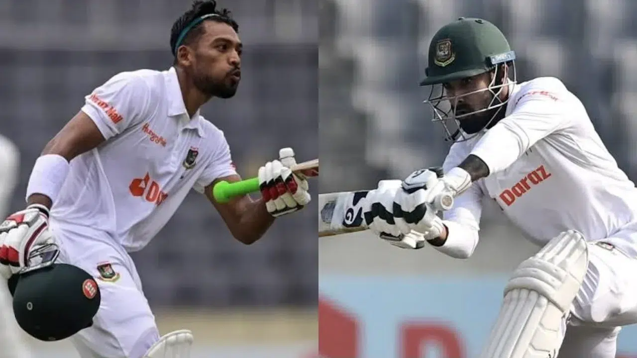 Najmul Hossain Shanto (L) and Litton Das (R) {PC: Twitter}