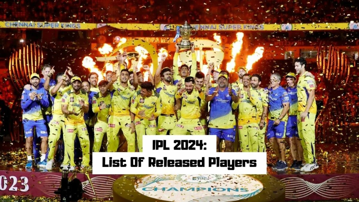 IPL 2024: Full List Of All Players Released By All IPL Teams
