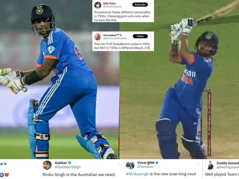 India vs Australia, Suryakumar Yadav, Rinku Singh