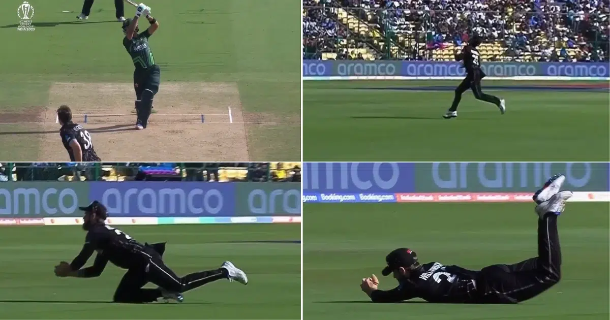 Kane Williamson catch