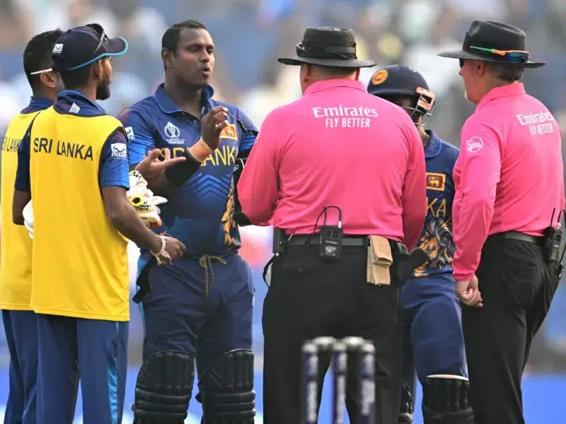 MCC issues statement on Angelo Mathews timed out
