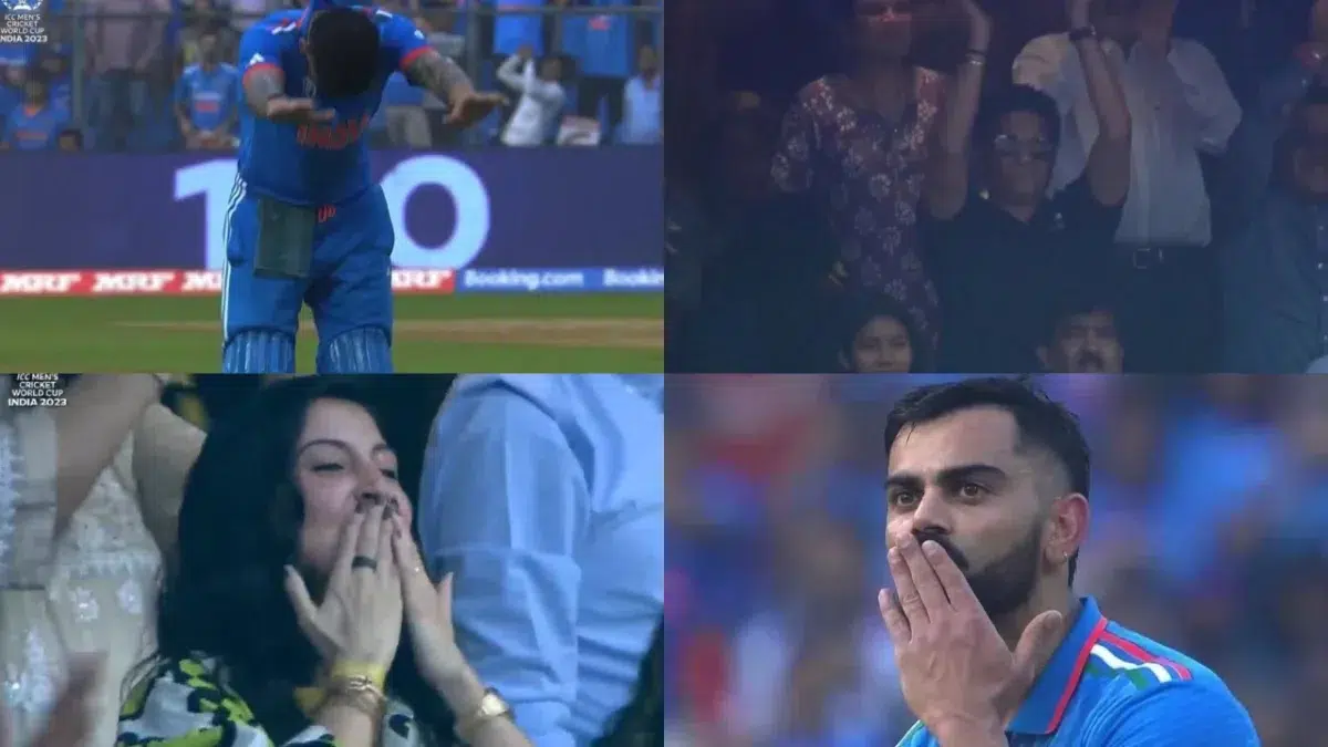 Watch: Virat Kohli Bows Down To Sachin Tendulkar After 50th ODI Ton ...