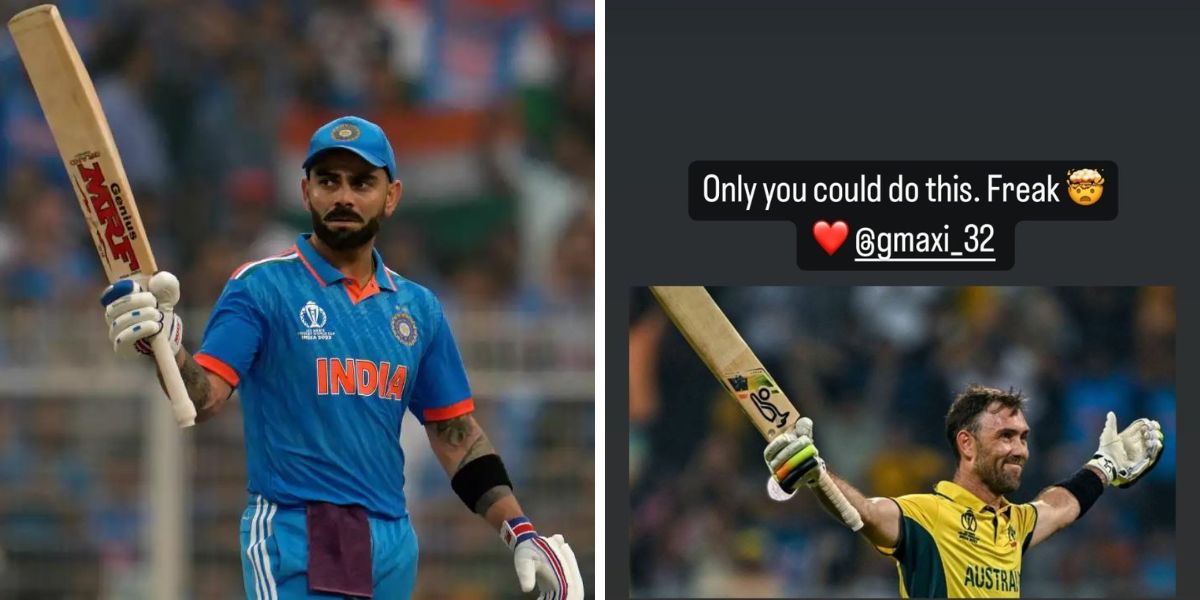 Virat Kohli and Glenn Maxwell