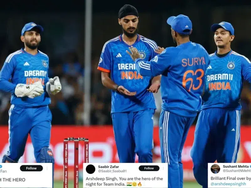 “Hero Of The Night” – Twitter Reacts As Arshdeep Singh’s Brilliant Final Over Helps India Win Thriller 5th T20I