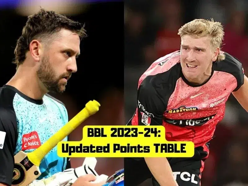 BBL Points Table After Melbourne Renegades vs Adelaide Strikers, 18th Match