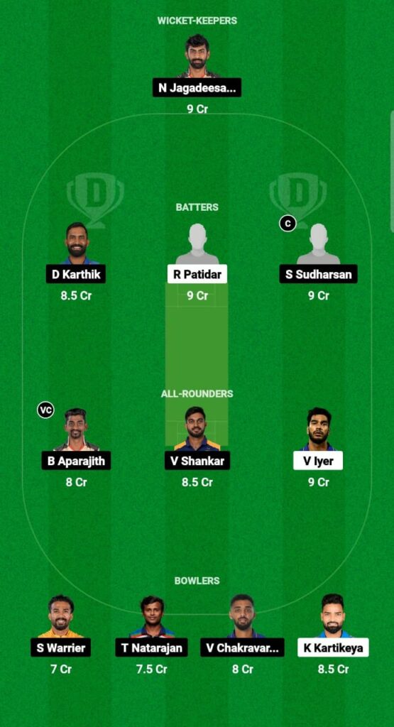 MP vs TN Dream11 Prediction Fantasy Cricket Tips Dream11 Team Indian Domestic T20 Trophy 2023 