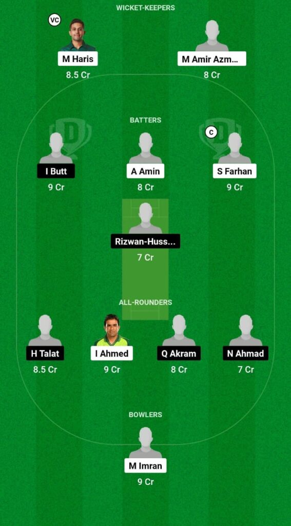 PES vs LB Dream11 Prediction Fantasy Cricket Tips Dream11 Team Pakistan T20 Cup 2023