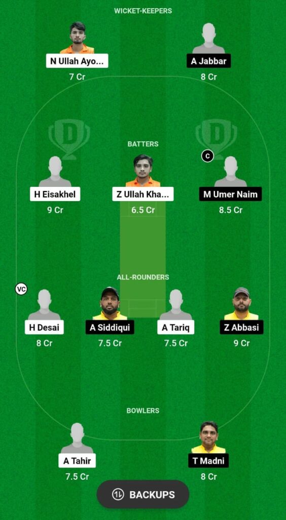 SVDJ vs JCA Dream11 Prediction Fantasy Cricket Tips Dream11 Team Sharjah Hundred League 2023 