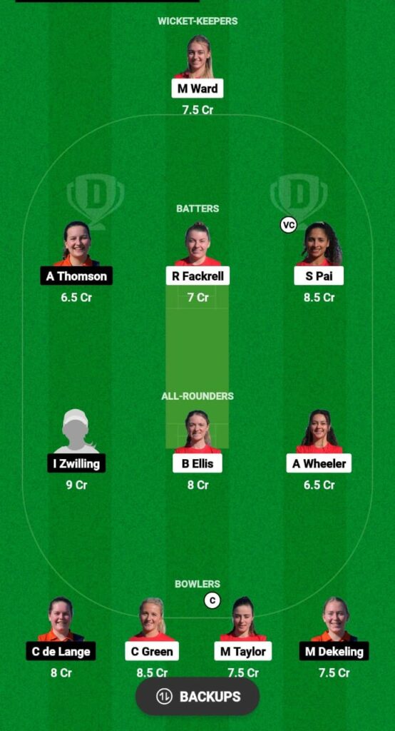 EXI-W vs NED-W Dream11 Prediction Fantasy Cricket Tips Dream11 Team ECC Women T10