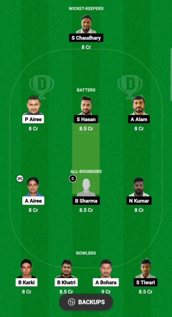 APFC vs UPX Dream11 Prediction Fantasy Cricket Tips Dream11 Team Nepal Pro T20 Championship