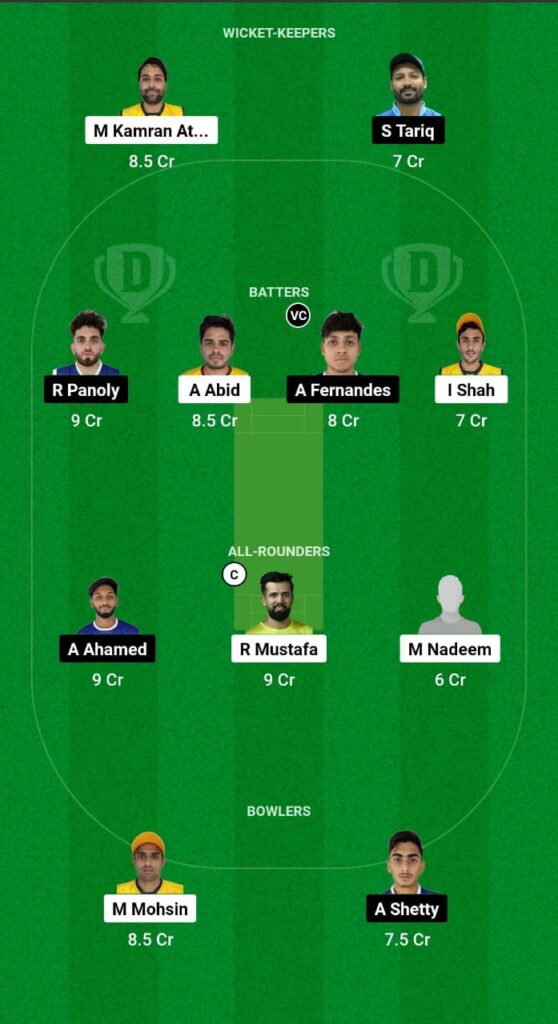 ABD vs DUB Dream11 Prediction Fantasy Cricket Tips Dream11 Team Emirates D10