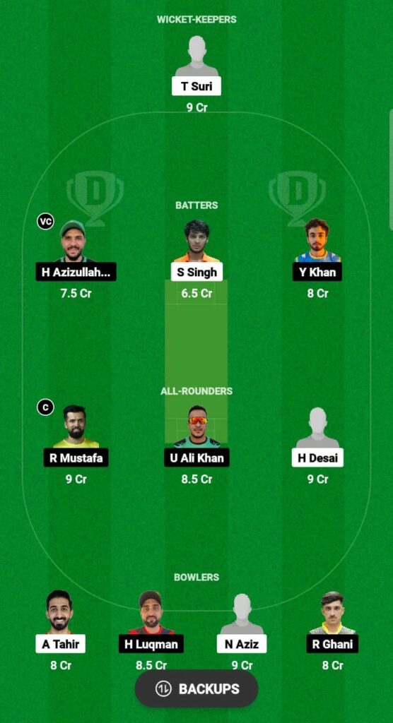 SVDJ vs KWN Dream11 Prediction Fantasy Cricket Tips Dream11 Team ICCA Academy i10 2023