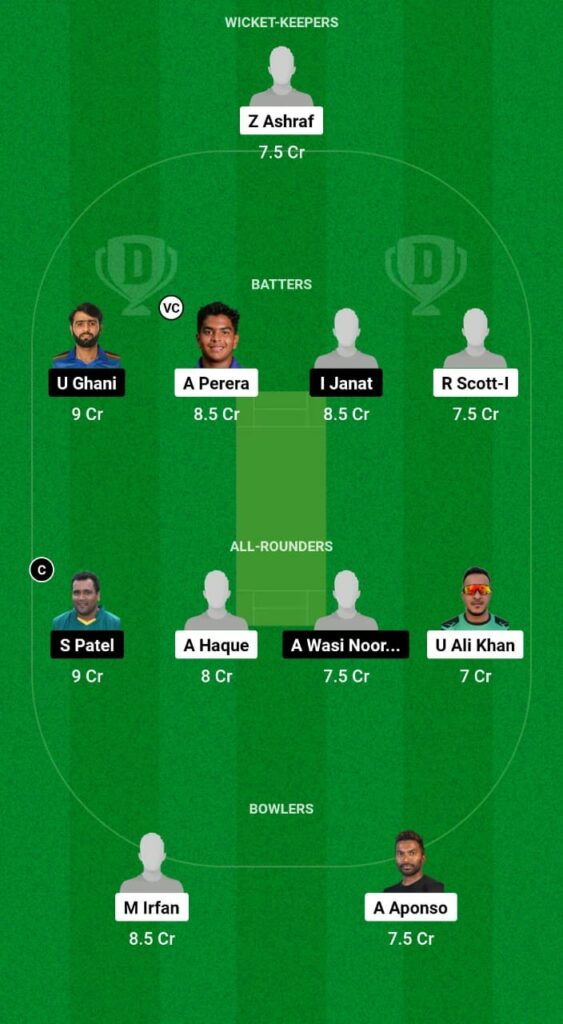 PMP vs PMF Dream11 Prediction Fantasy Cricket Tips Dream11 Team American Premier League T20