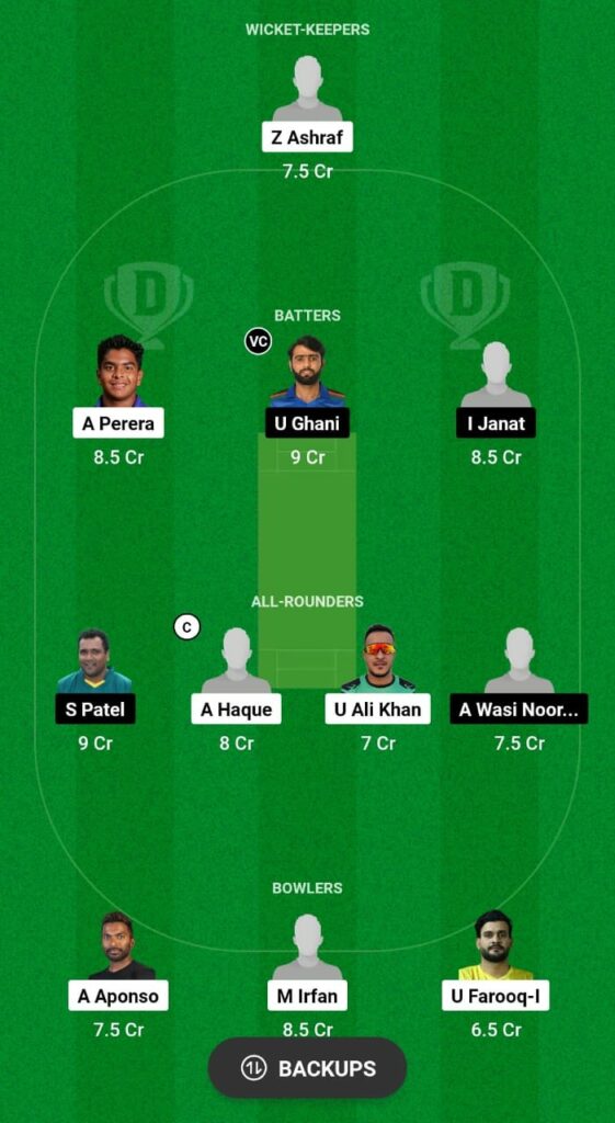 PMP vs PMF Dream11 Prediction Fantasy Cricket Tips Dream11 Team American Premier League T20