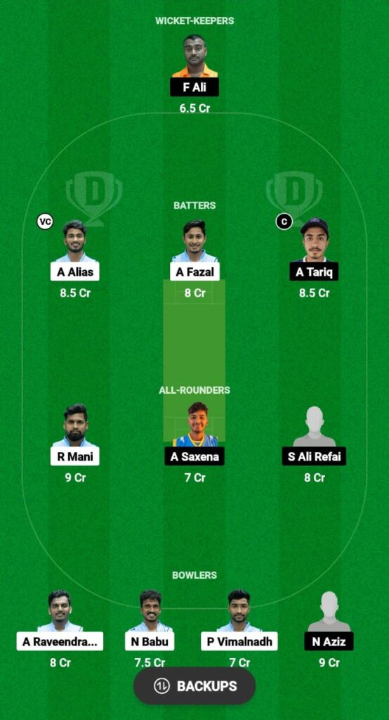 CSG vs SVDJ Dream11 Prediction Fantasy Cricket Tips Dream11 Team ICCA Academy i10 2023