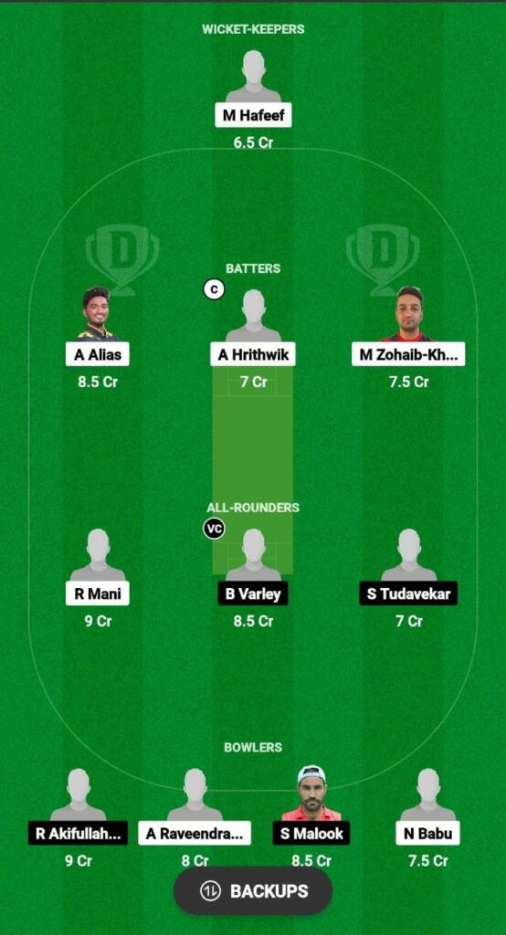 CSG vs AZ Dream11 Prediction Fantasy Cricket Tips Dream11 Team ICCA Academy i10 2023