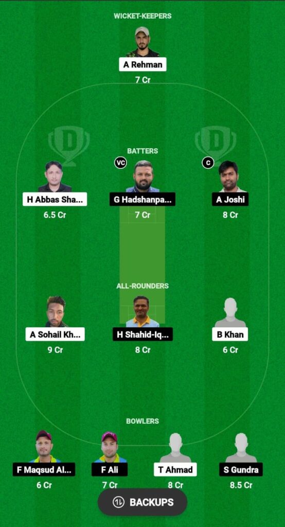 MKP vs RST Dream11 Prediction Fantasy Cricket Tips Dream11 Team Grand Rumble T10 Championship 