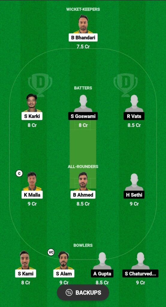 NA vs WCN Dream11 Prediction Fantasy Cricket Tips Dream11 Team Nepal Pro T20 Championship 2023 