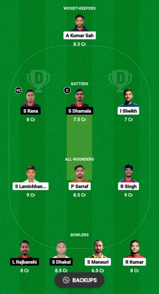 PXI vs NPC Dream11 Prediction Fantasy Cricket Tips Dream11 Team Nepal Pro T20 Championship 2023 