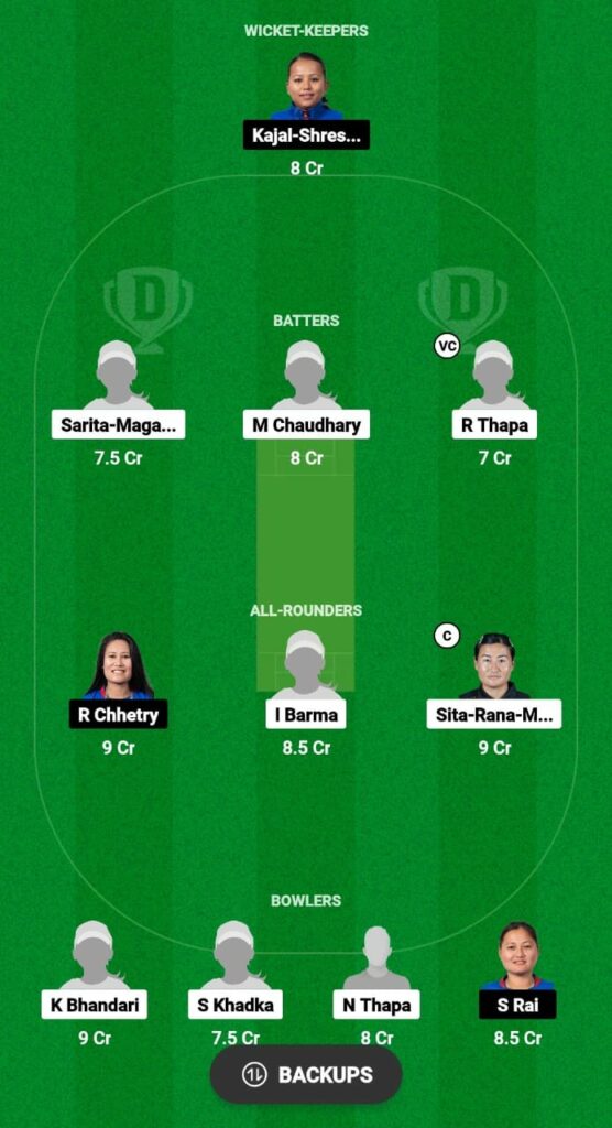 APF vs KPW Dream11 Prediction Fantasy Cricket Tips Dream11 Team Nepal Women's T20 