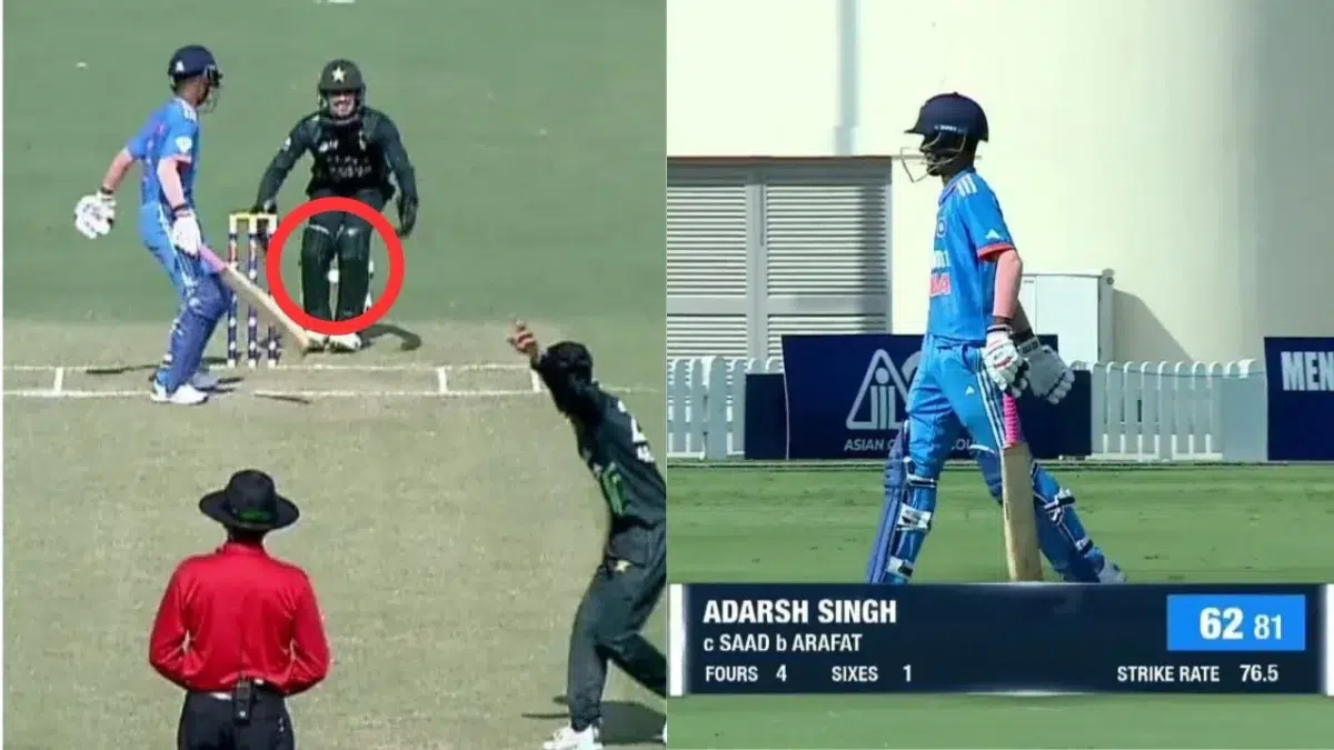 Adarsh Singh, India vs Pakistan U-19 Asia Cup 2023, Saad baig