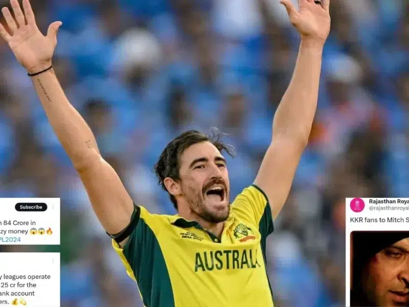 IPL 2024 Auction: "That's Ridiculous" - Twitter Erupts As Mitchell Starc Becomes Costliest IPL Player Of All-Time