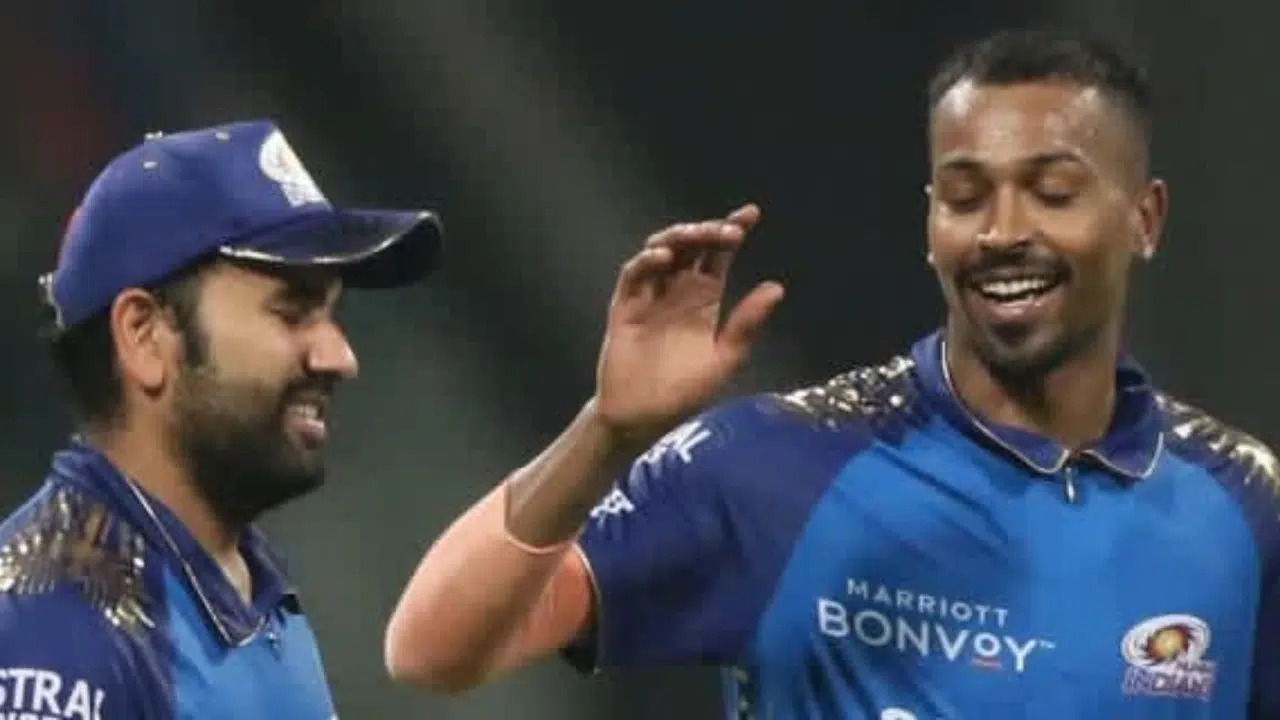 Rohit Sharma, Hardik Pandya, Martin Guptill