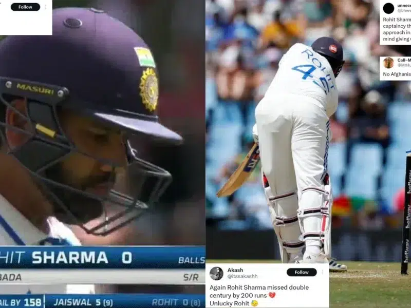 IND vs SA: Choking Of Highest Quality! Duckman! - Twitter Slams Rohit Sharma For Bagging Duck