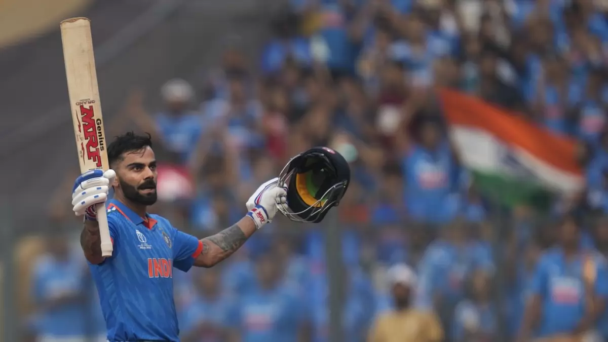 Virat Kohli slams 50th ODI century