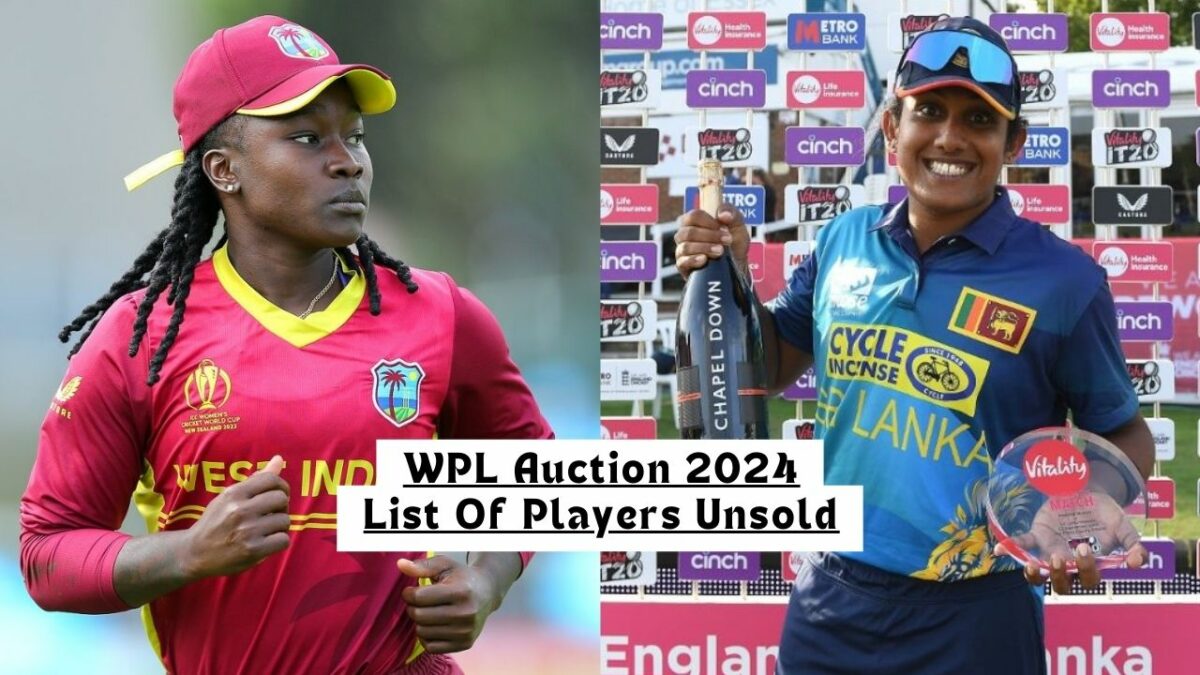 WPL Auction 2024: Unsold Players