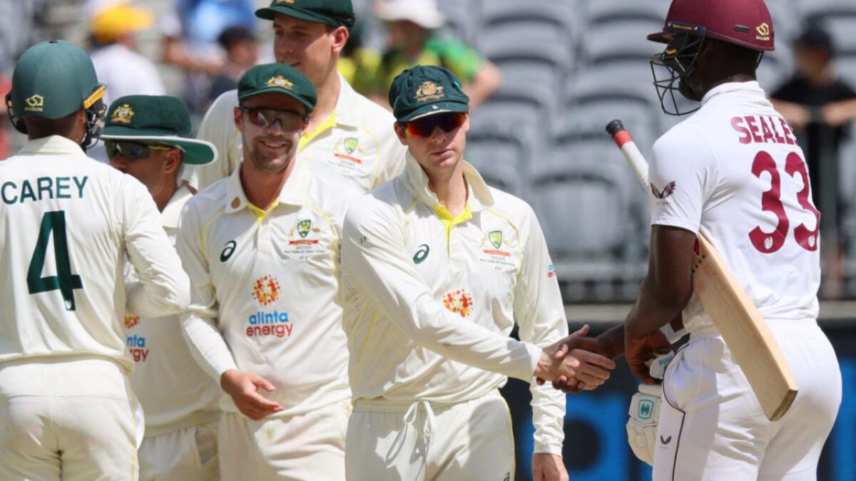 AUS vs WI Scorecard, 1st Test Highlights 2024 Australia Take Series