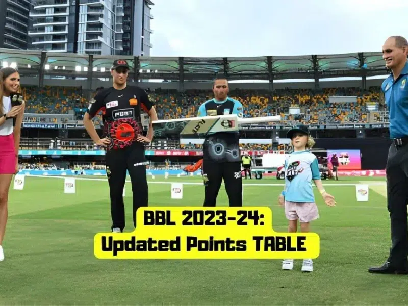 BBL Points Table 2023-24: Updated Standings, Most Runs, Most Wickets After Brisbane Heat vs Perth Scorchers, Match 32