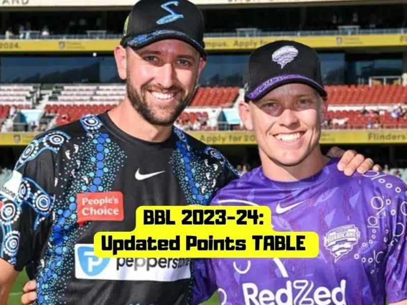 BBL Points Table After Hobart Hurricanes vs Adelaide Strikers, Match 33