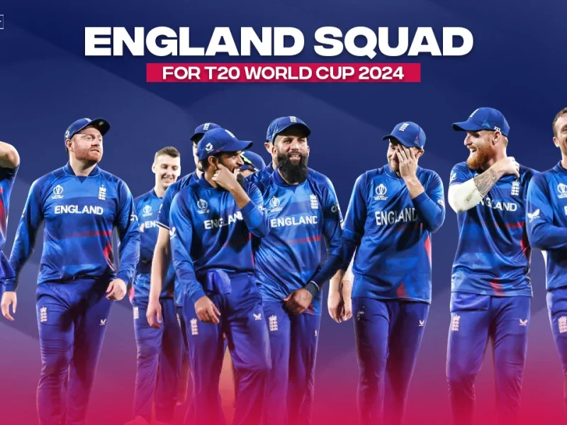 England Squad for T20 World Cup 2024