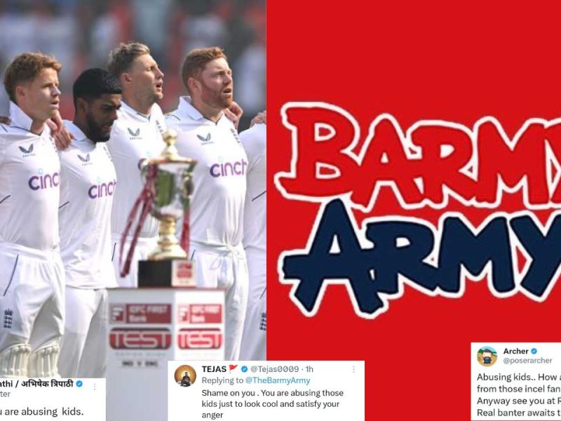 Fans slam England's The Barmy Army